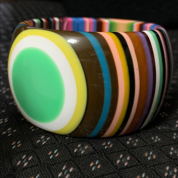LAMINATED CHUNKY COLORFUL Bracelet - Picture 11 of 11